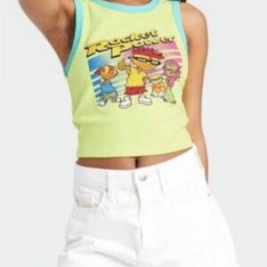 Y2K Nickelodeon Tank Top - Green